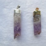 Amethyst Tube Pendant